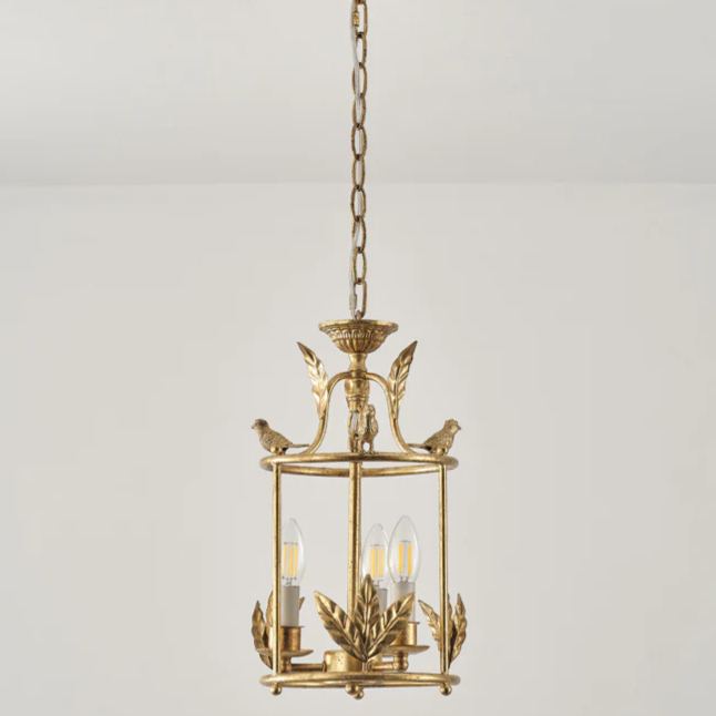 Valerio Vintage Metaal Bronzen Goud Hanglampen Eetkamer Slaapkamer