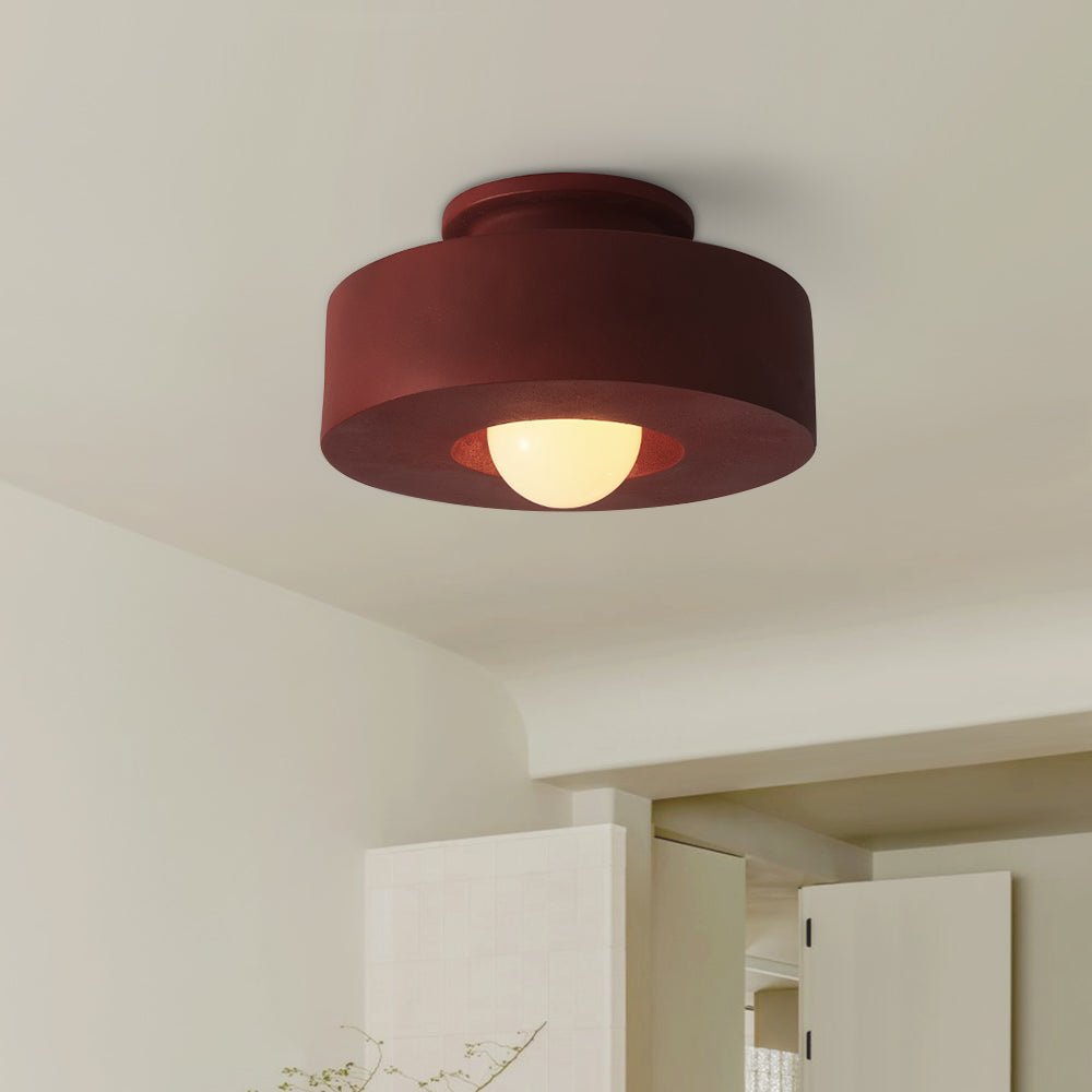 Morandi Noords Macaron Inbouwmontage Plafondlamp Hars Slaapkamer