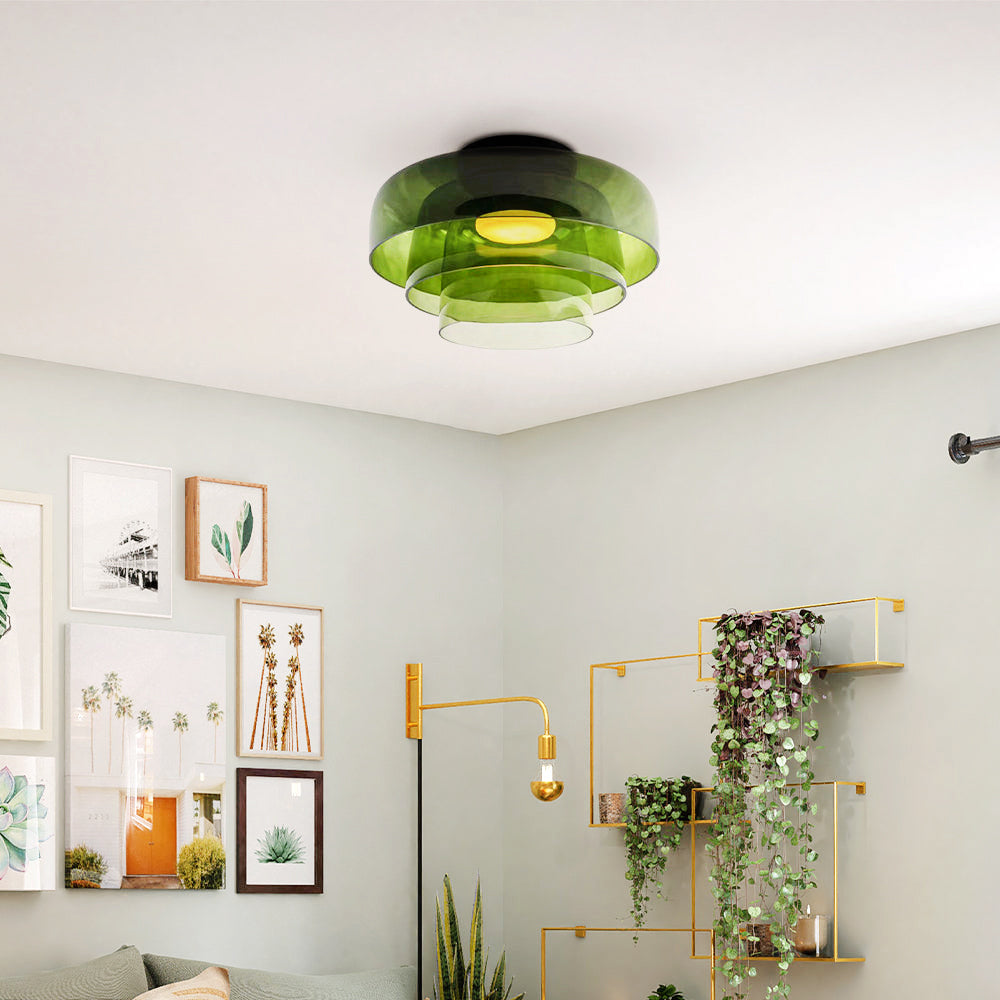 Morandi Moderne Creatieve Glas Plafondlamp Woonkamer