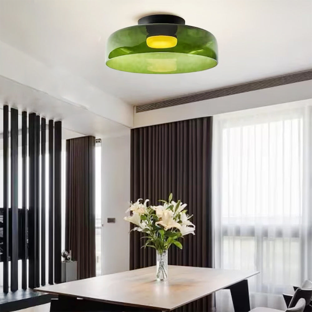 Morandi Moderne Creatieve Glas Plafondlamp Woonkamer