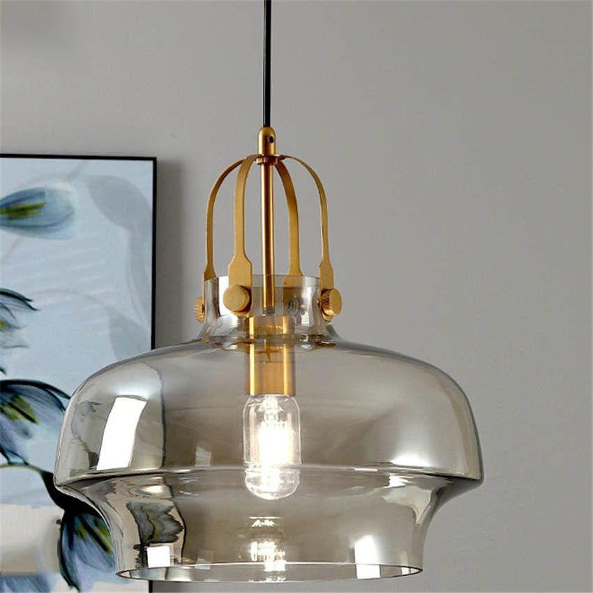 Hailie Modern Uniek Gevormd Hanglampen Glas Metaal Woonkamer Slaapkamer