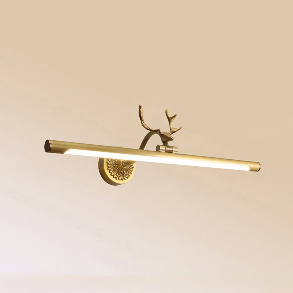 Leigh Herten Badkamer Wandlamp Zwart Messing Metaal Acryl Woonkamer