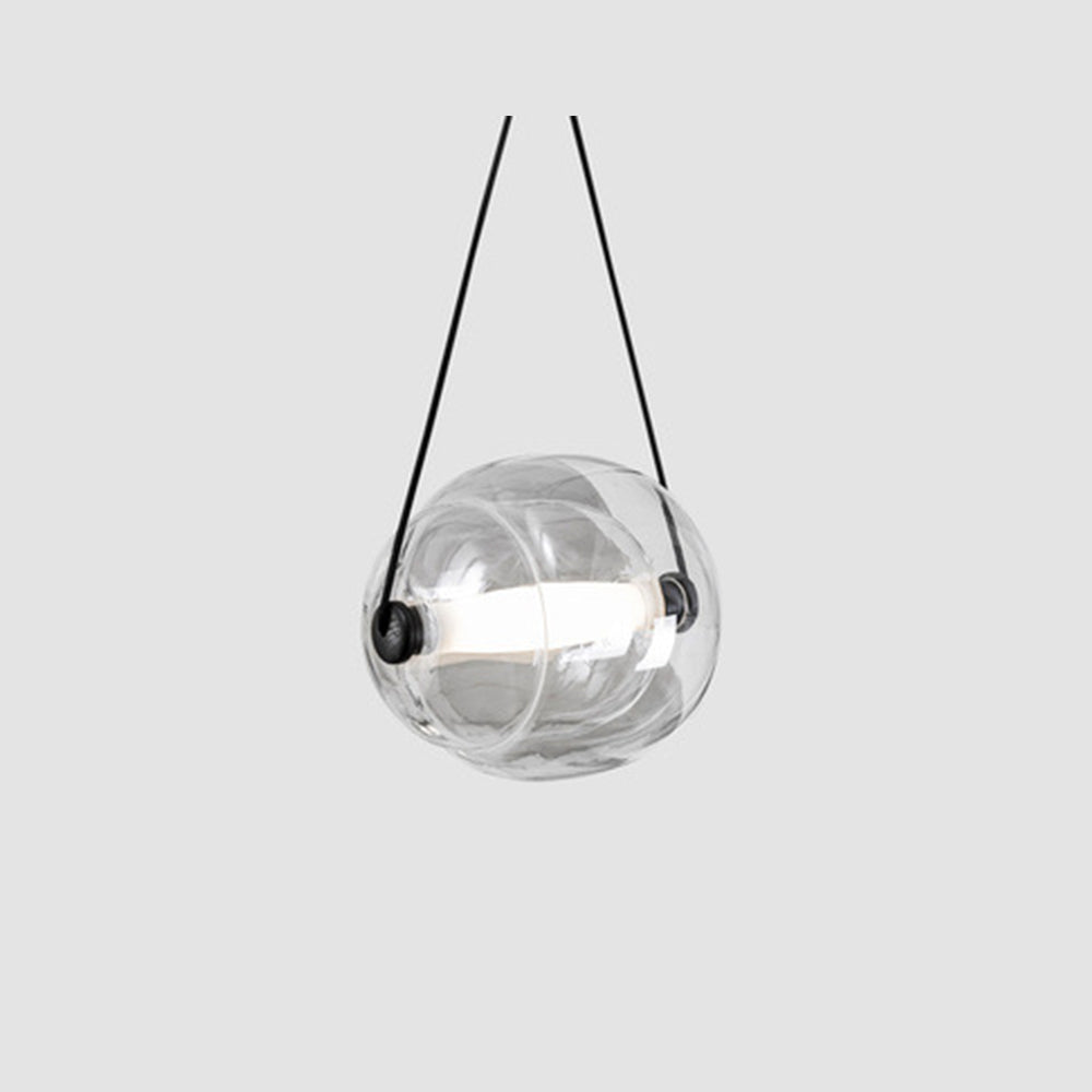 Hailie Moderne Design LED Hanglamp Geel Blauw Wit Glas Metaal Keuken