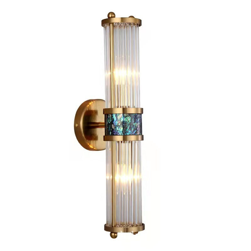 Leopold Vintage Design LED Wandlamp Glass Slaapkamer Woonkamer