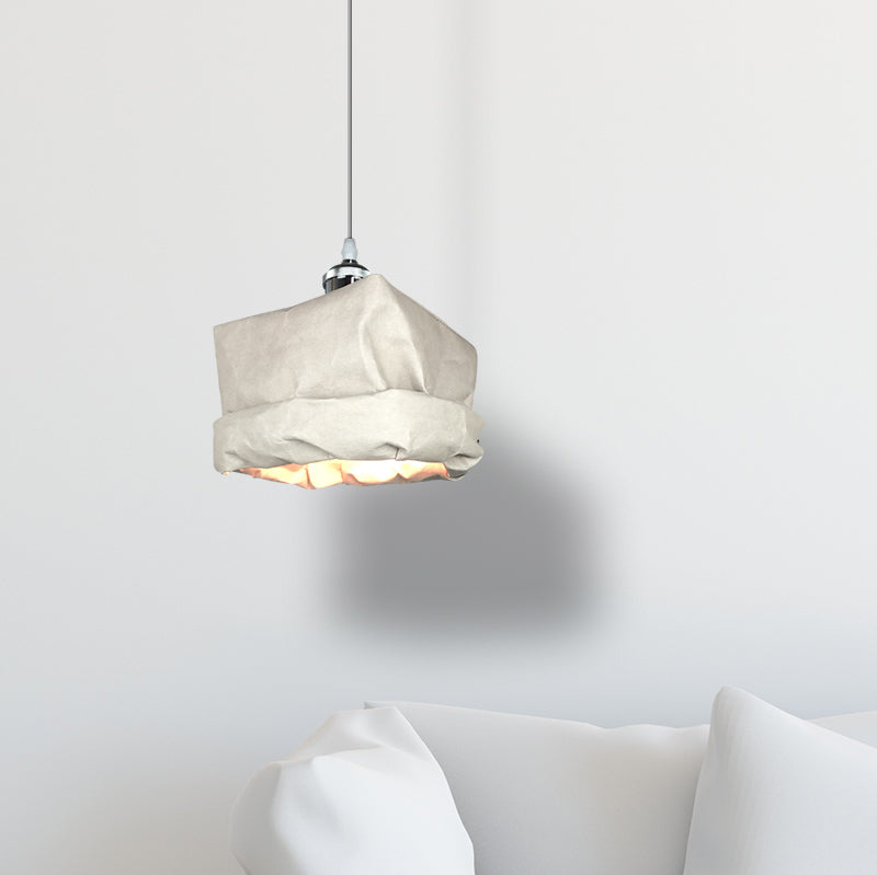 Hailie Vintage Kup Metaal Papier Hanglampen Woonkamer Slaapkamer