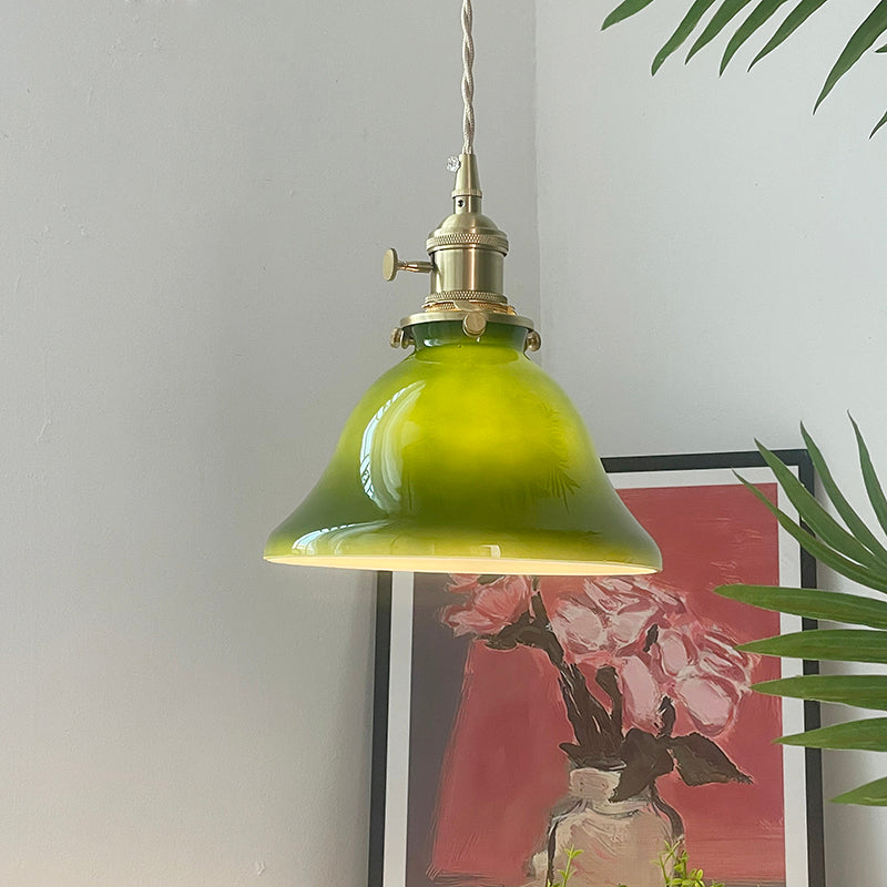 Hailie Design Retro LED Hanglampen Wit Metaal Glass Slaapkamer