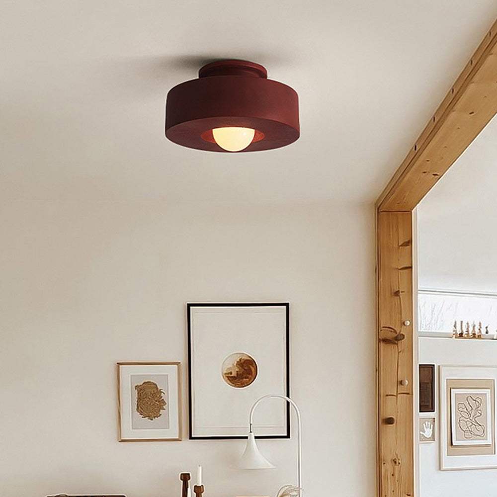 Morandi Noords Macaron Inbouwmontage Plafondlamp Hars Slaapkamer
