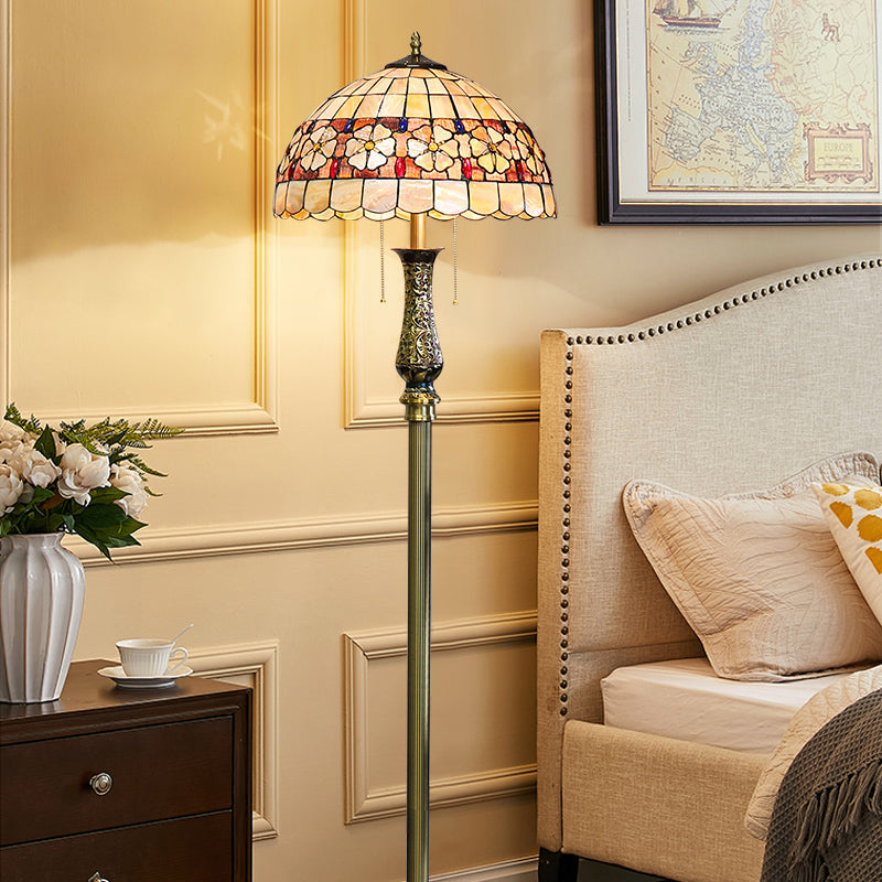 Valerio Vintage Vlinder Metalen LED Vloerlamp, Woonkamer/Slaapkamer