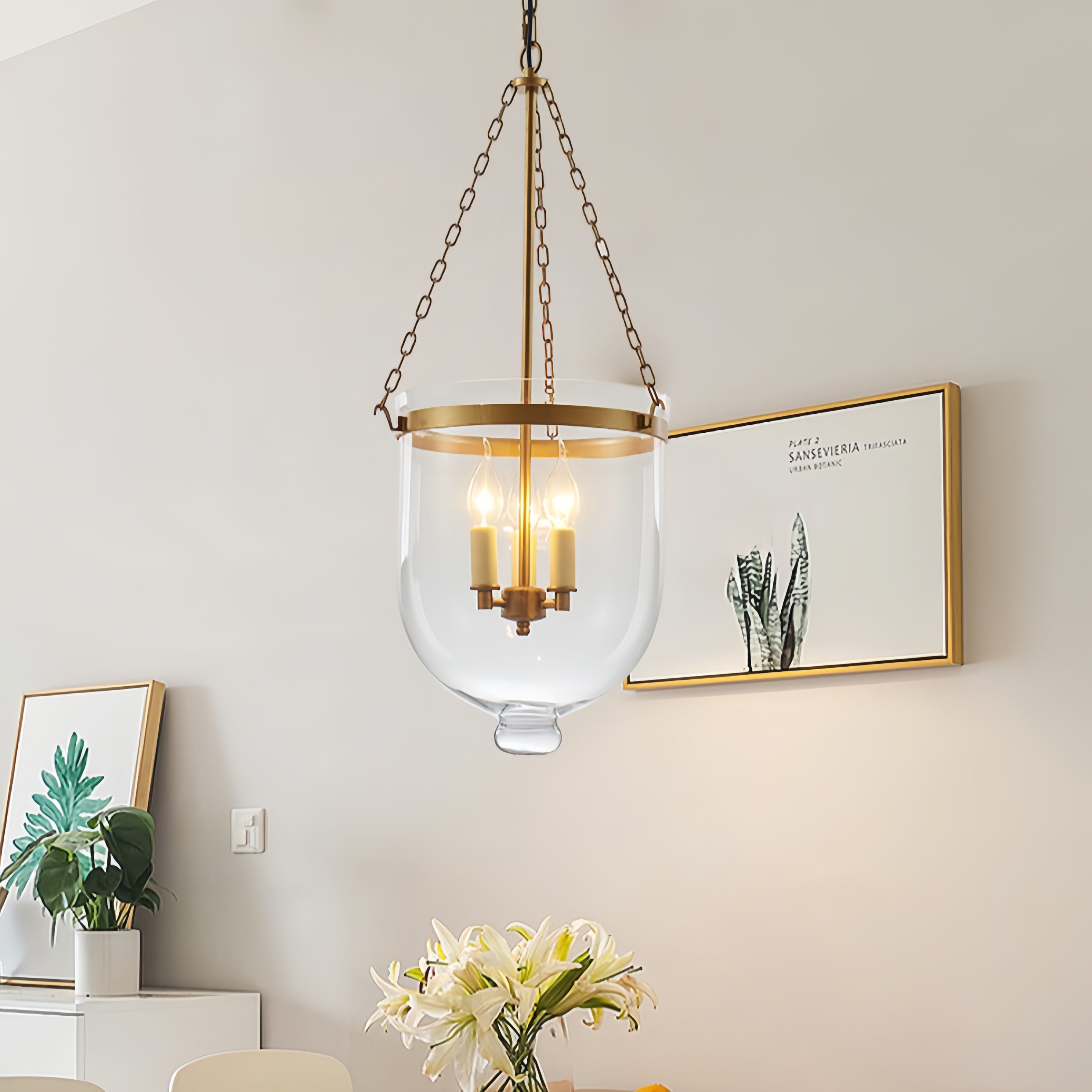 August Industrie Kaars LED Hanglampen Woonkamer