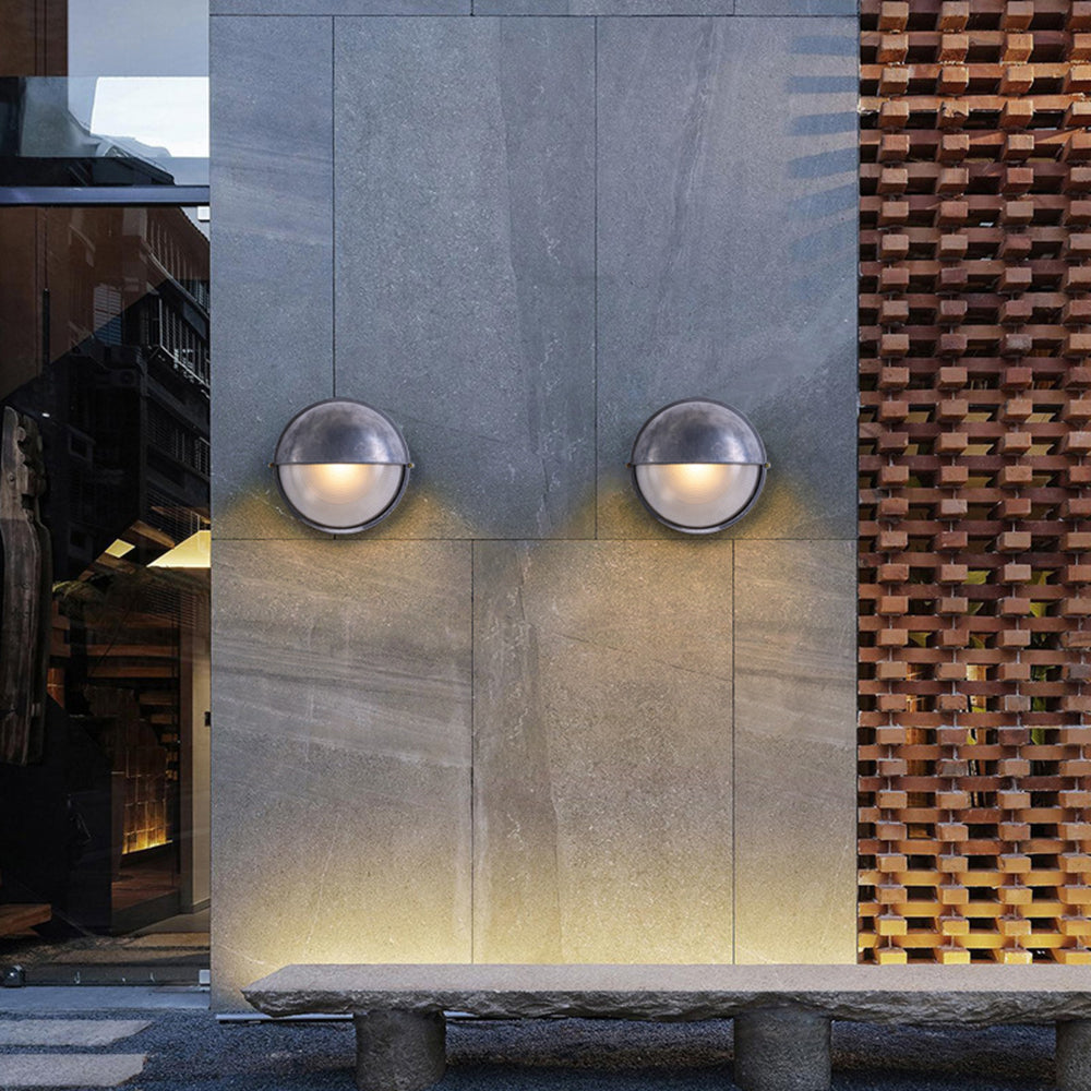 Orr Moderne Design Ronde/Ellips Waterdichte Wandlamp Metaal/Glas Buiten  Binnenplaats/Balkon