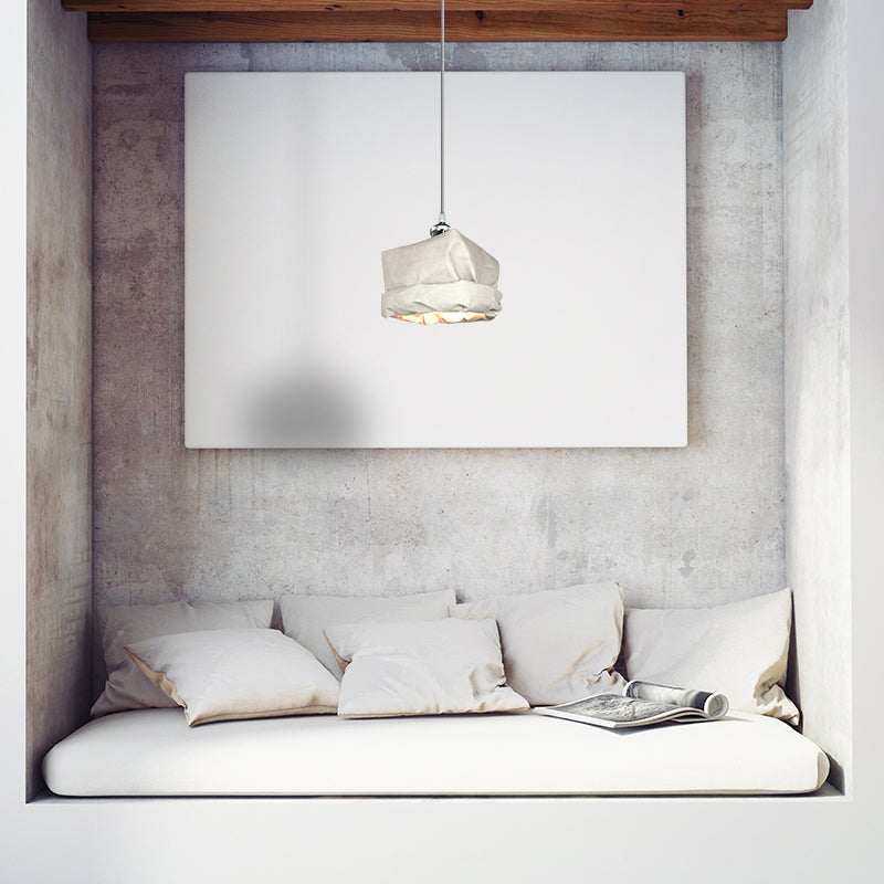 Hailie Vintage Kup Metaal Papier Hanglampen Woonkamer Slaapkamer