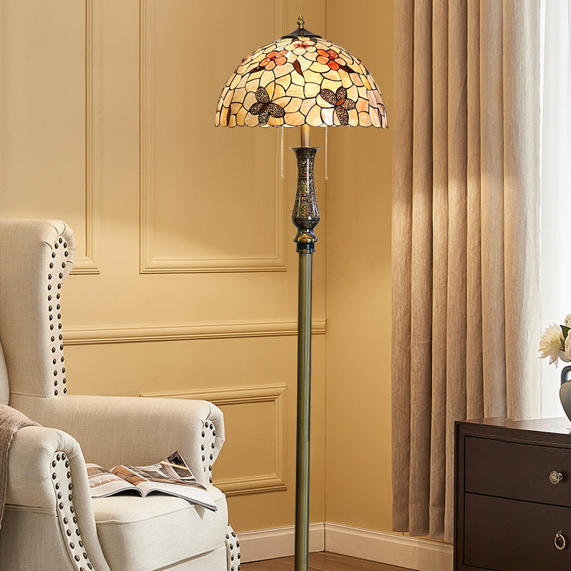 Valerio Vintage Vlinder Metalen LED Vloerlamp, Woonkamer/Slaapkamer