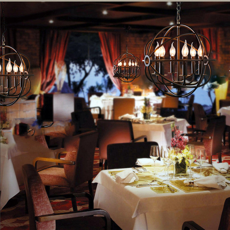 Jasper Amerikaanse Kroonluchters Metaal Woonkamer Slaapkamer Restaurant