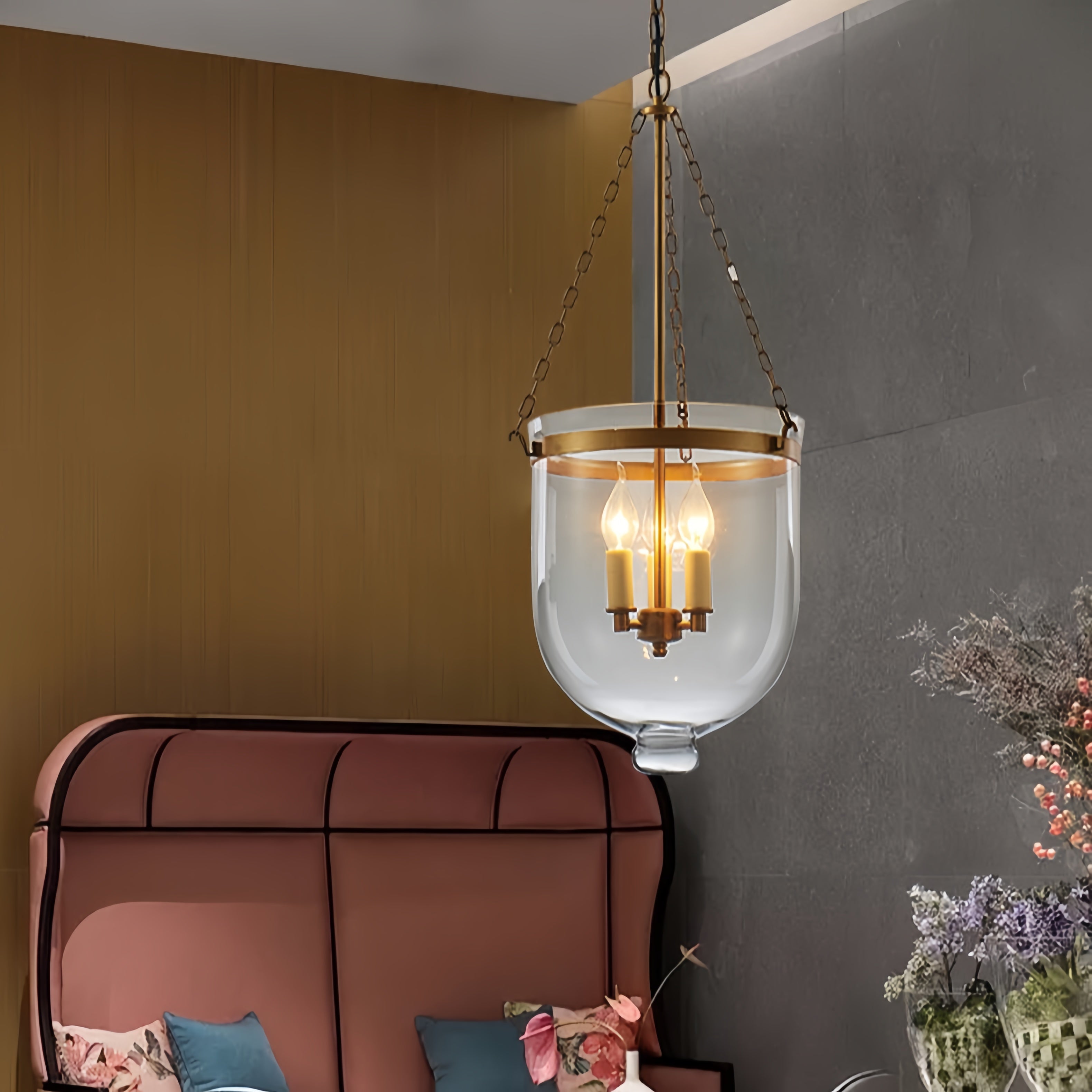 August Industrie Kaars LED Hanglampen Woonkamer