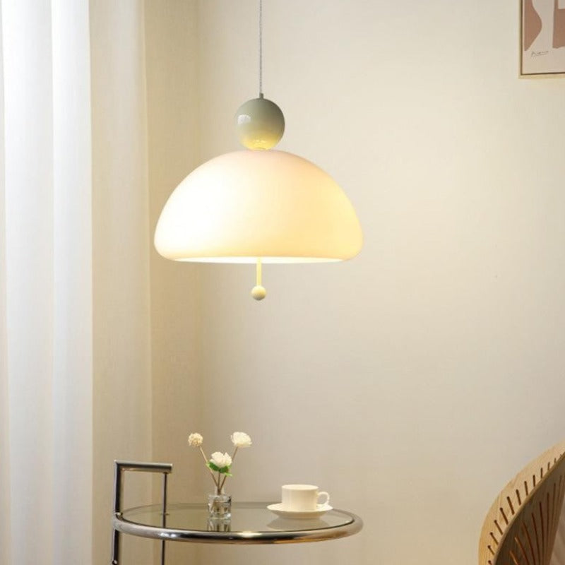 Morandi Modern Hanglampen Wit Metaal Glas Slaapkamer Woonkamer Hal