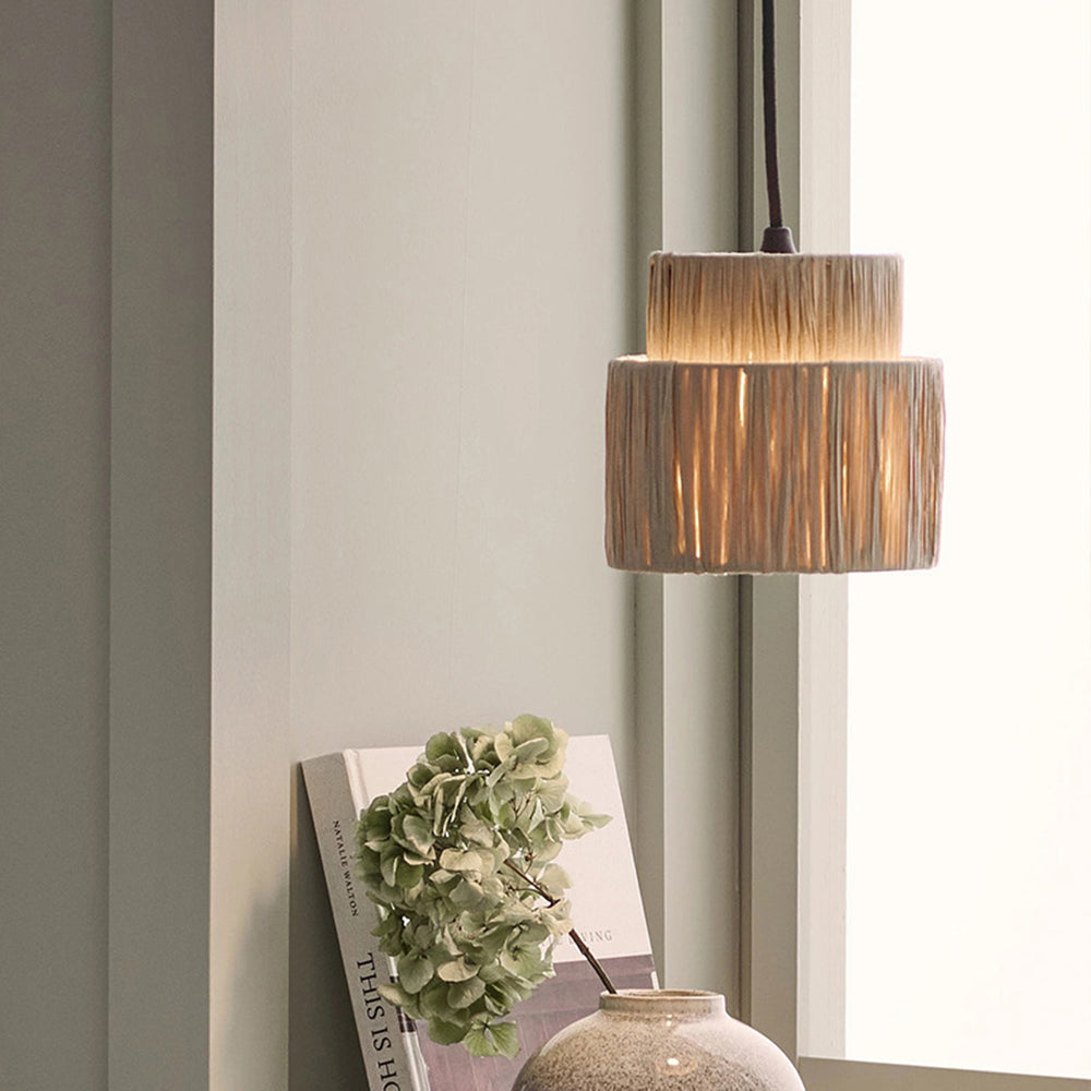 Muto Design Cilindrisch LED Hanglamp Metaal/Papier Slaap/Woon/Eetkamer