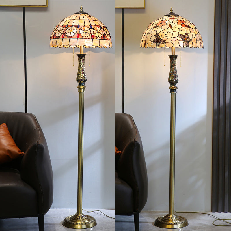 Valerio Vintage Vlinder Metalen LED Vloerlamp, Woonkamer/Slaapkamer