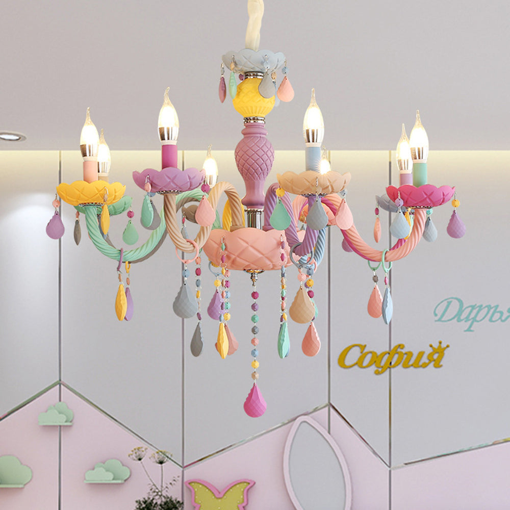 Morandi Moderne Design Kleurrijke Kroonluchter Metalen Kinderkamer/Woonkamer/Eetkamer/Slaapkamer