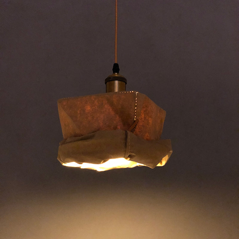 Hailie Vintage Kup Metaal Papier Hanglampen Woonkamer Slaapkamer