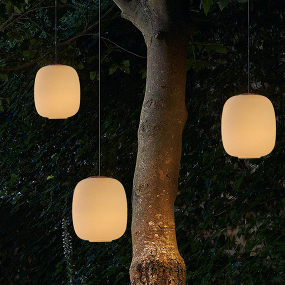 Sirena Retro Lantern Metal Waterdichte Buiten Hanglamp Black/Bronze