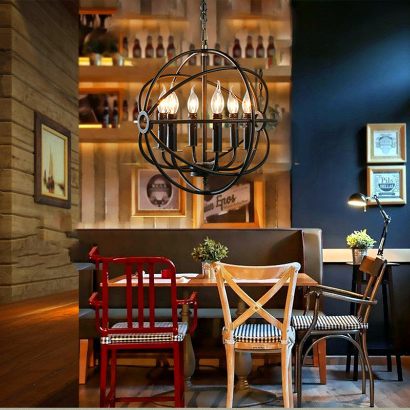 Jasper Amerikaanse Kroonluchters Metaal Woonkamer Slaapkamer Restaurant