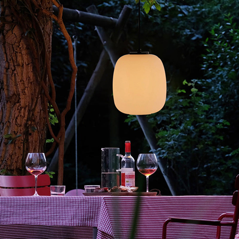 Sirena Retro Lantern Metal Waterdichte Buiten Hanglamp Black/Bronze