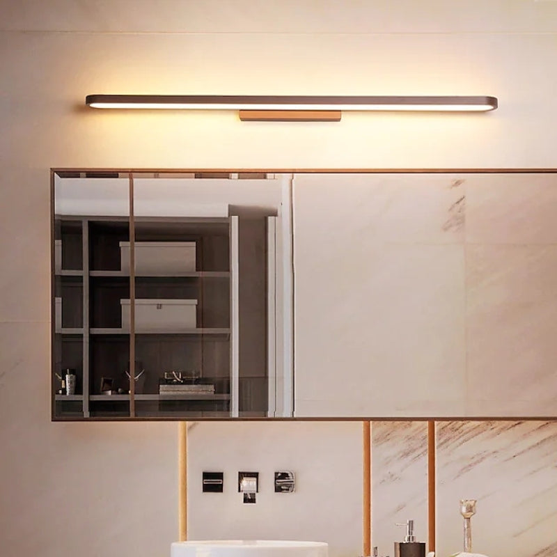 Leigh Kleine Moderne LED Wandlampen Wit Metaal Silica Gel Badkamer