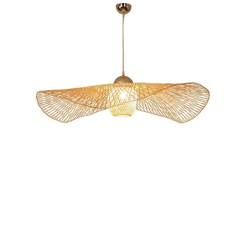Muto Moderne Hanglampen Hout Metaal Rattan Woonkamer Slaapkamer