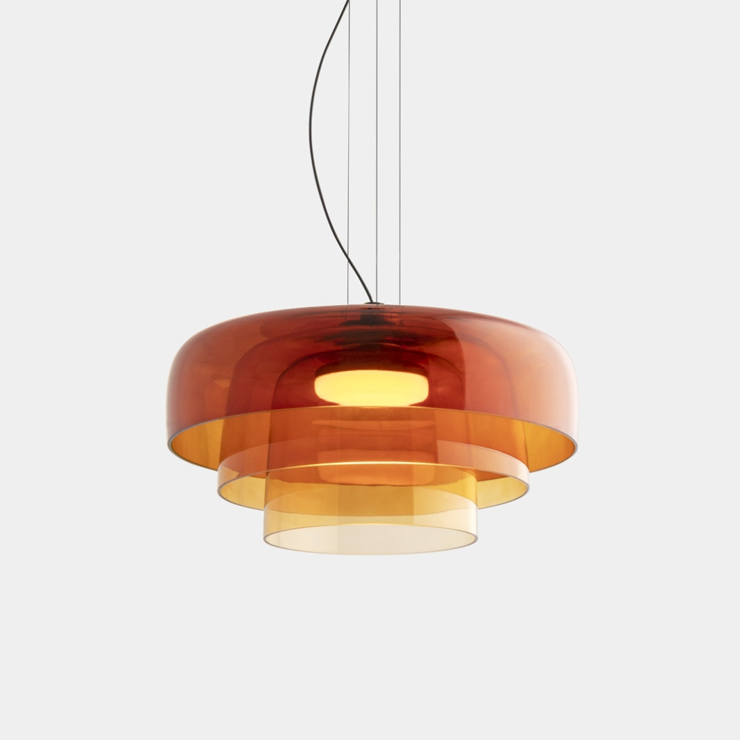 Morandi Modern Komvormige Hanglampen Glas Eetkamer