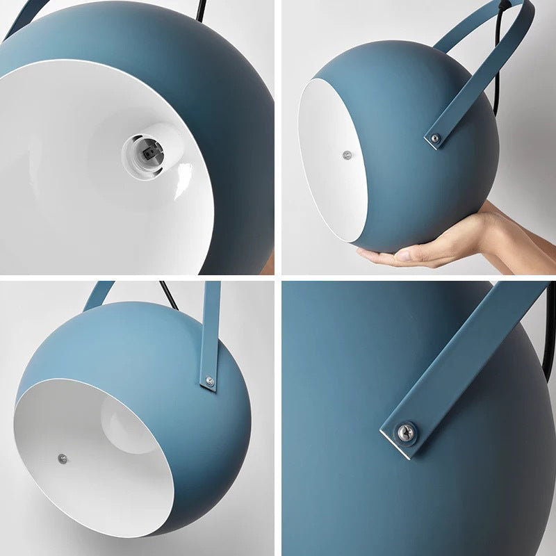 Morandi Moderne LEDHanglamp Geel/Blauw/Roze/Gary Metaal Slaap/Kinder/Woonkamer