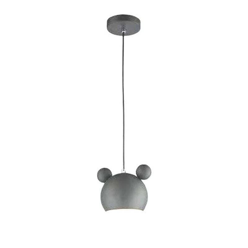 Morandi Ronde LED Hanglampen Wit Zwart Grijs Groen Metaal Kinderkamer