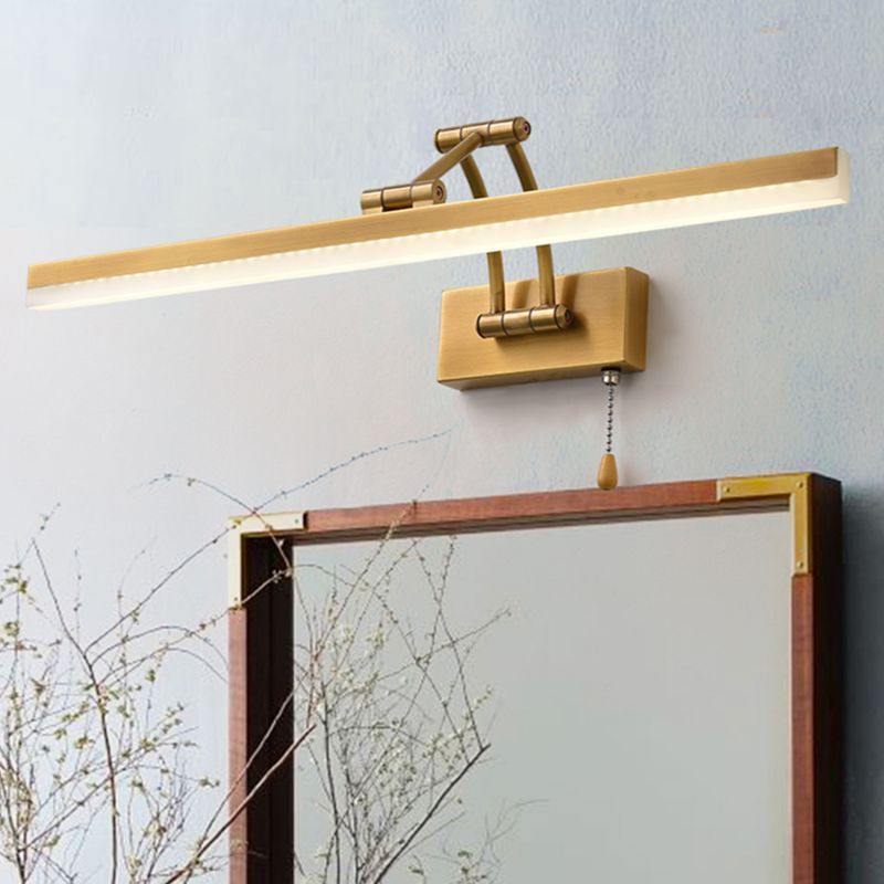 Leigh Moderne LED Wandlamp Zwart Metaal Badkamer Eetkamer
