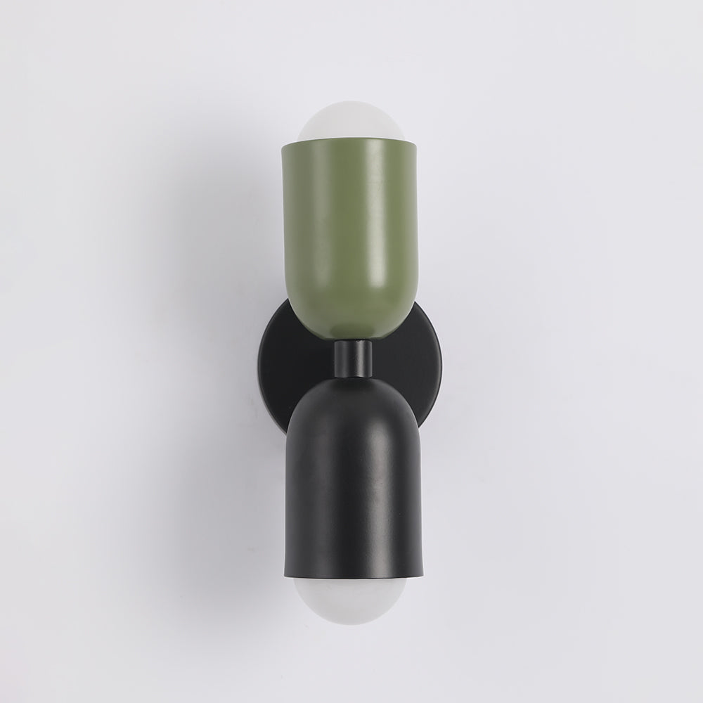 Morandi Design LED Wandlamp Metaal Groen/Roze/Rood Slaap/Eet/Woonkamer