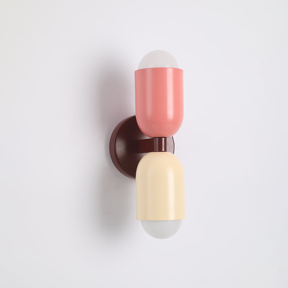 Morandi Design LED Wandlamp Metaal Groen/Roze/Rood Slaap/Eet/Woonkamer