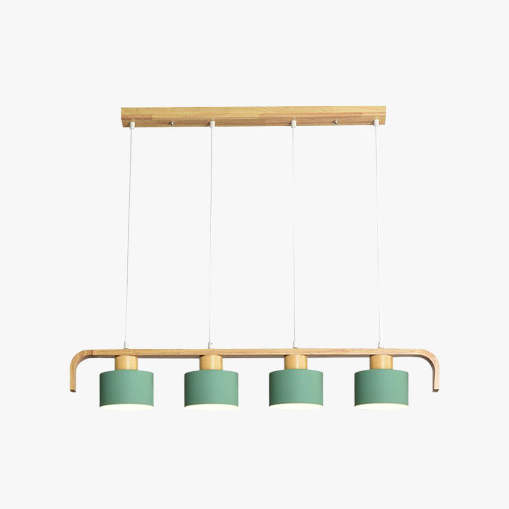 Morandi Moderne Kleine LED Hanglamp Wit Slaapkamer Woonkamer