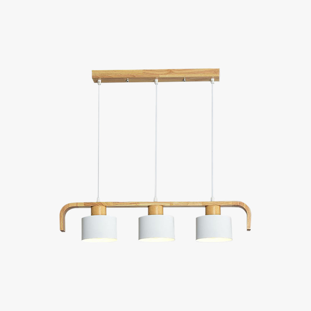 Morandi Moderne Kleine LED Hanglamp Wit Slaapkamer Woonkamer