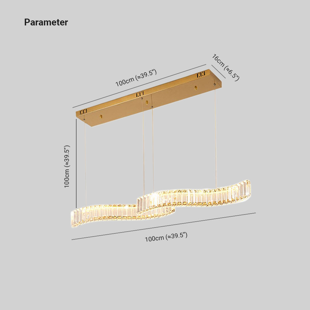 Kristy Retro LED Hanglampen Zilver Goud Metaal Slaapkamer Eetkamer