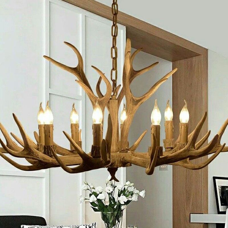 Brio Moderne Design Hertengewei LED Hanglamp Slaapk/Woonkamer