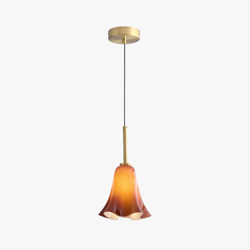 Lily Vintage Eenvoudig Hanglampen Metaal Glas Slaapkamer Woonkamer