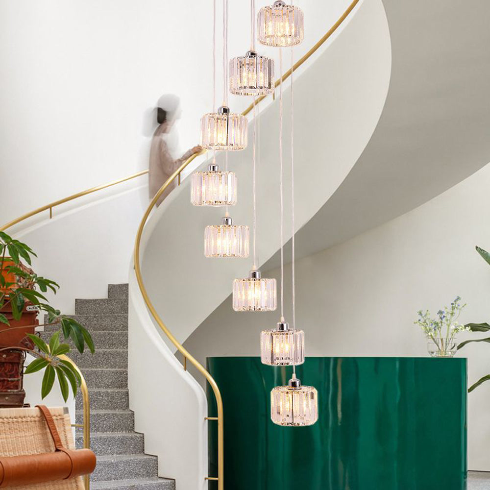 Hailie Moderne Design LED Hanglamp Kristal Metaal Woonkamer Keuken