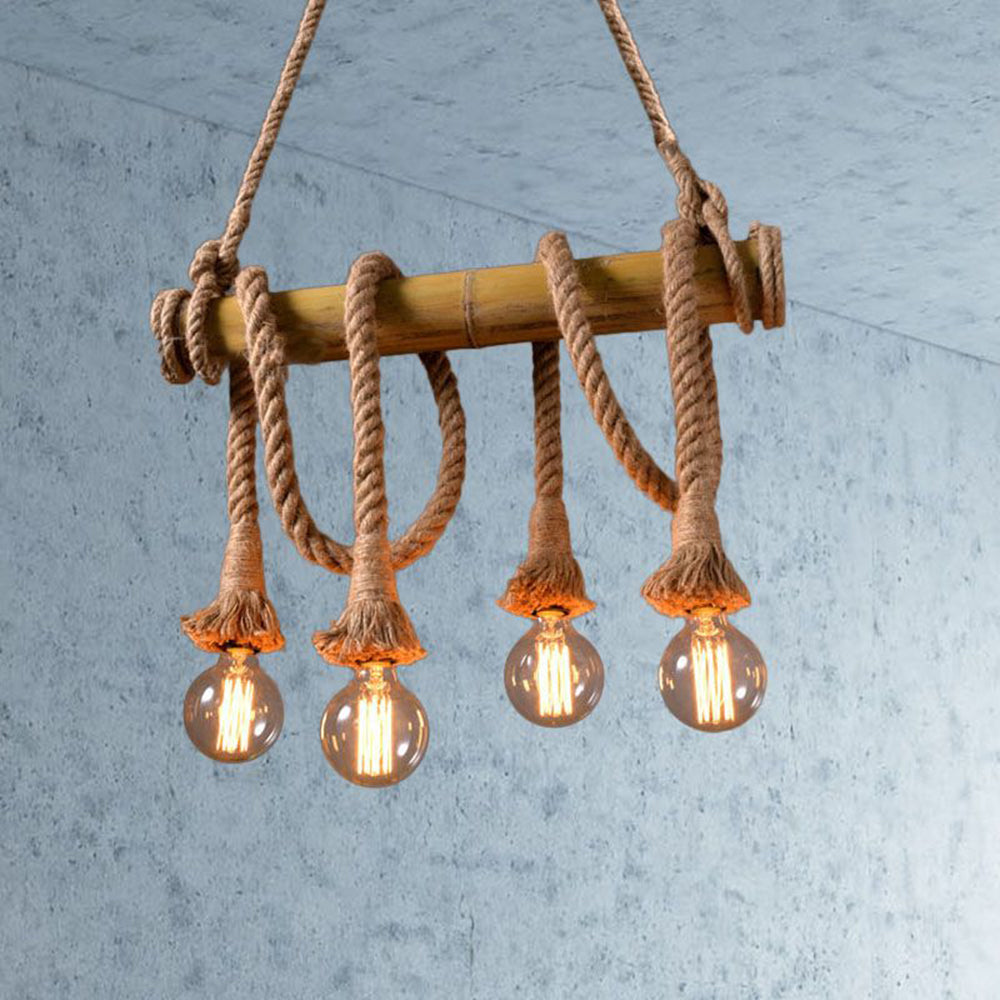 Valerio Vintage Hanglampen Hout Metaal Slaapkamer Woonkamer Eetkamer