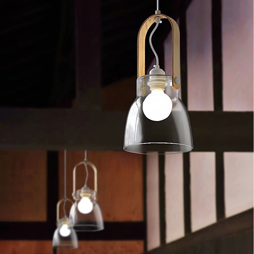 Hailie Moderne Minimalistische LED Hanglamp Glas Metaal Eetkamer