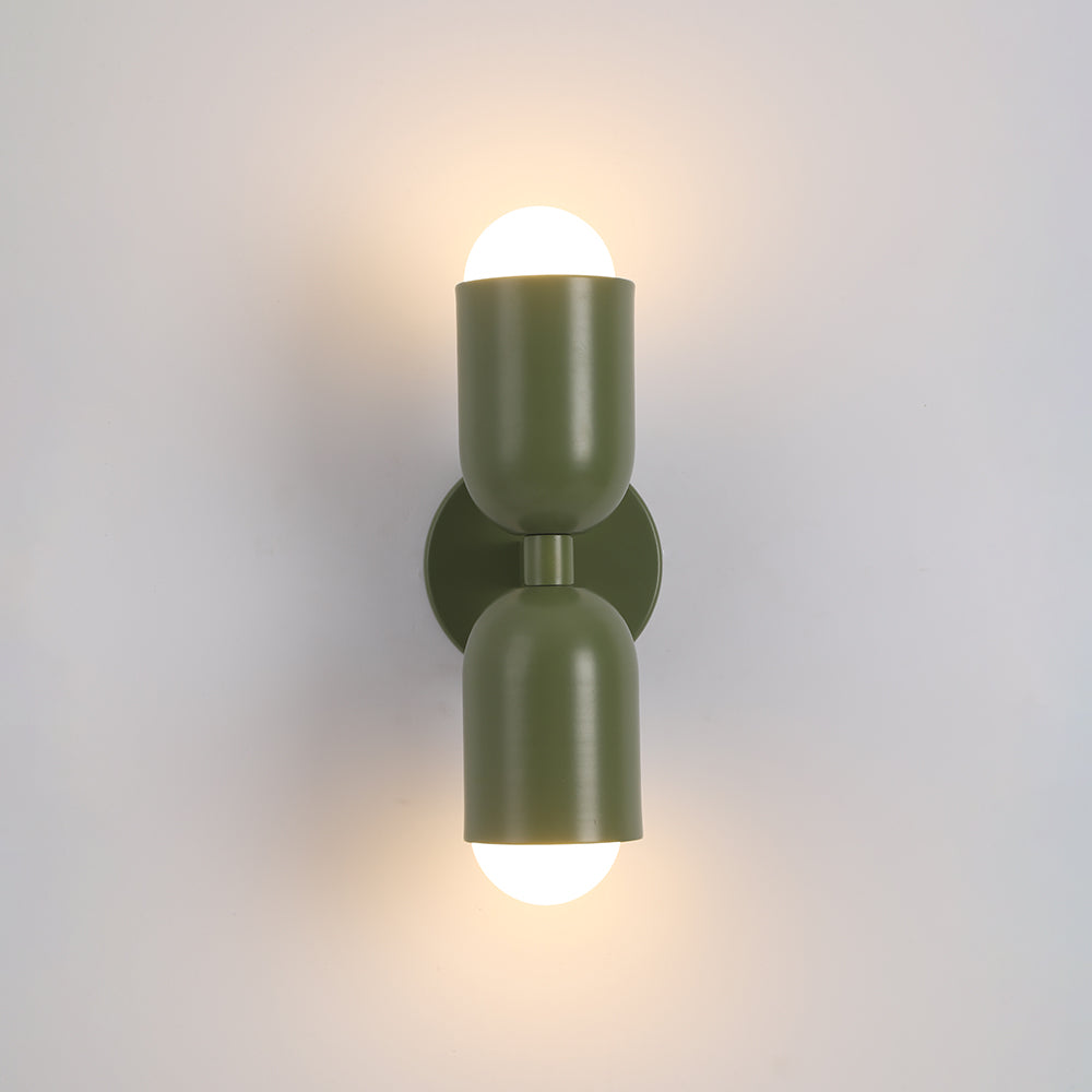 Morandi Design LED Wandlamp Metaal Groen/Roze/Rood Slaap/Eet/Woonkamer