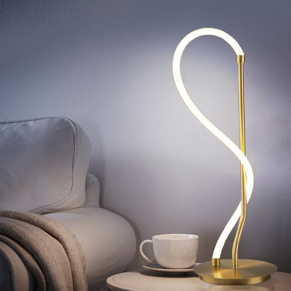 Louise Vloerlamp & Tafellamp, Messing