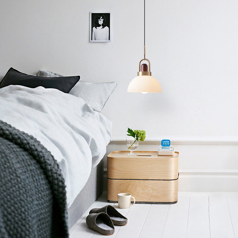 Hailie Modern LED Hanglampen Metaal Hout Glas Eetkamer Slaapkamer