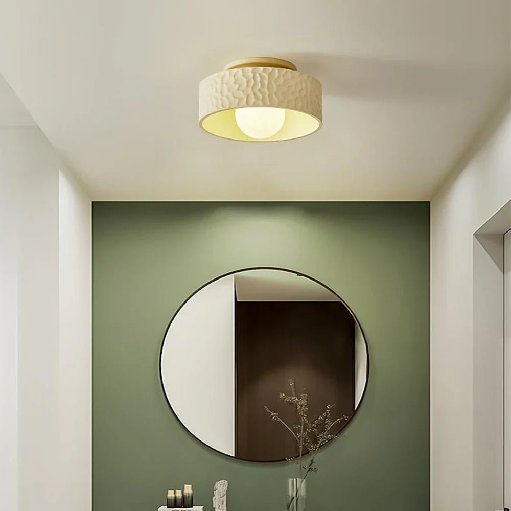 Carina Modern LED Plafondlamp Glas Slaapkamer Woonkamer