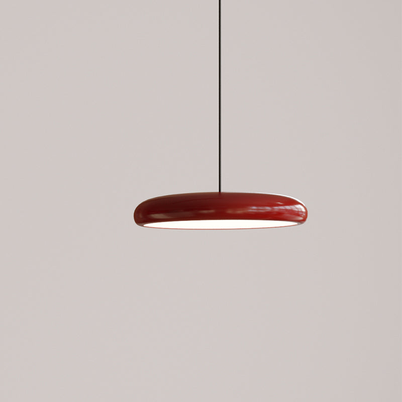 Leilani Modern Ronde LED Hanglampen Zwart Wit Metaal Acryl Woonkamer