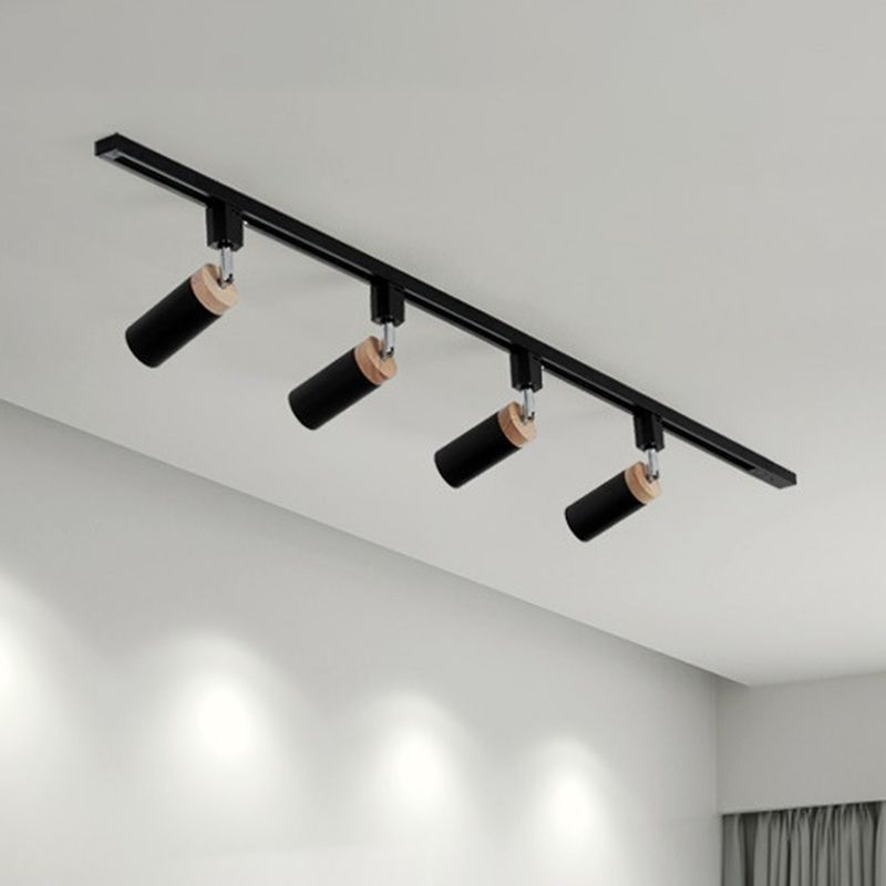 Haney Moderne Design LED Spotlight Metaal Zwart Wit Woonkamer