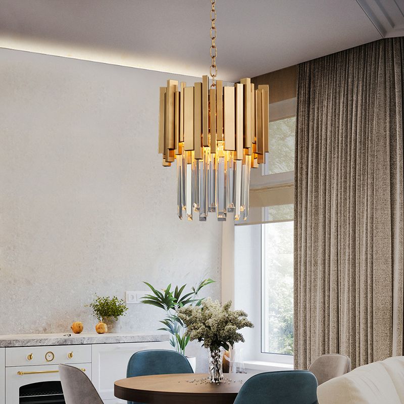 Kristy Moderne Design LED Hanglamp Metaal Crystal Woonkamer Keuken