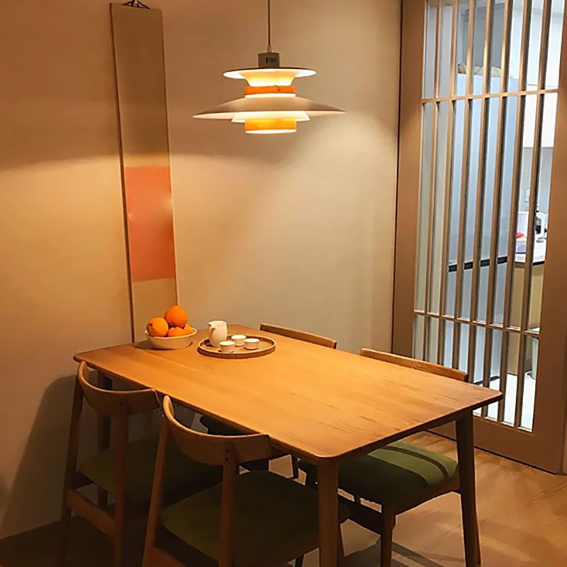 Morandi Minimalistisch LED Hanglamp Metaal Witte Woonkamer Keuken